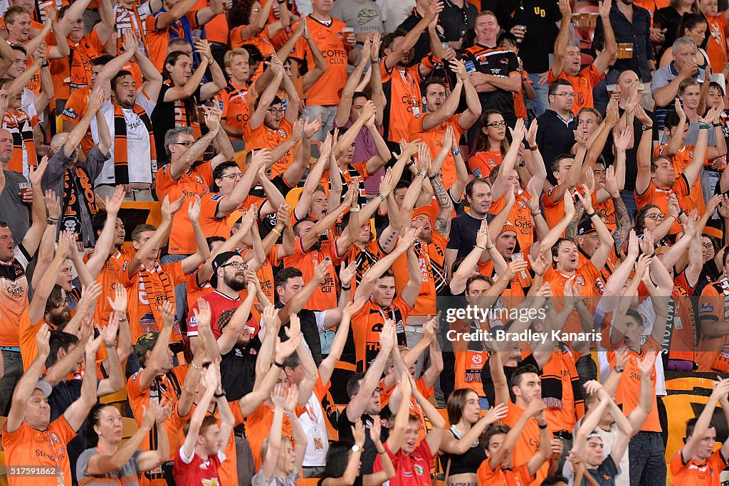 A-League Rd 25 - Brisbane v Sydney