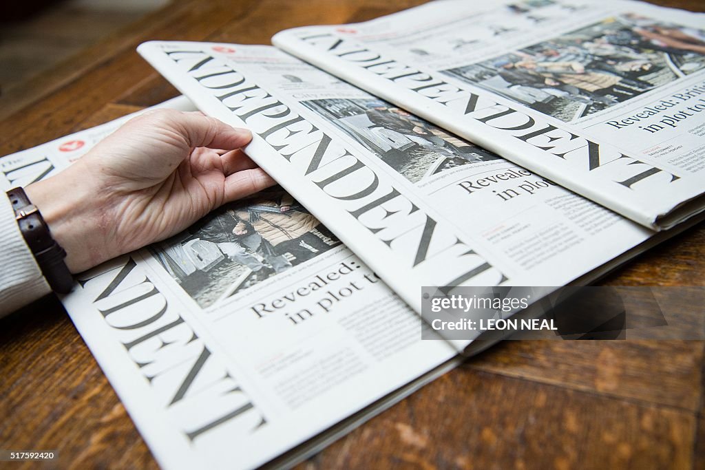 BRITAIN-MEDIA-INTERNET-INDEPENDENT