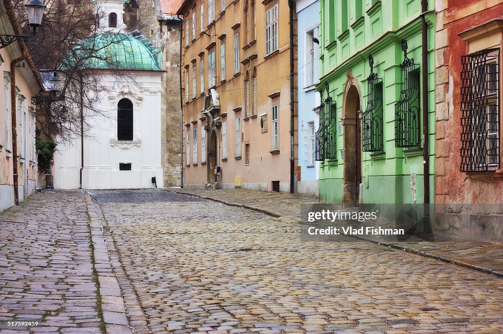 Old alley in Bratisalava