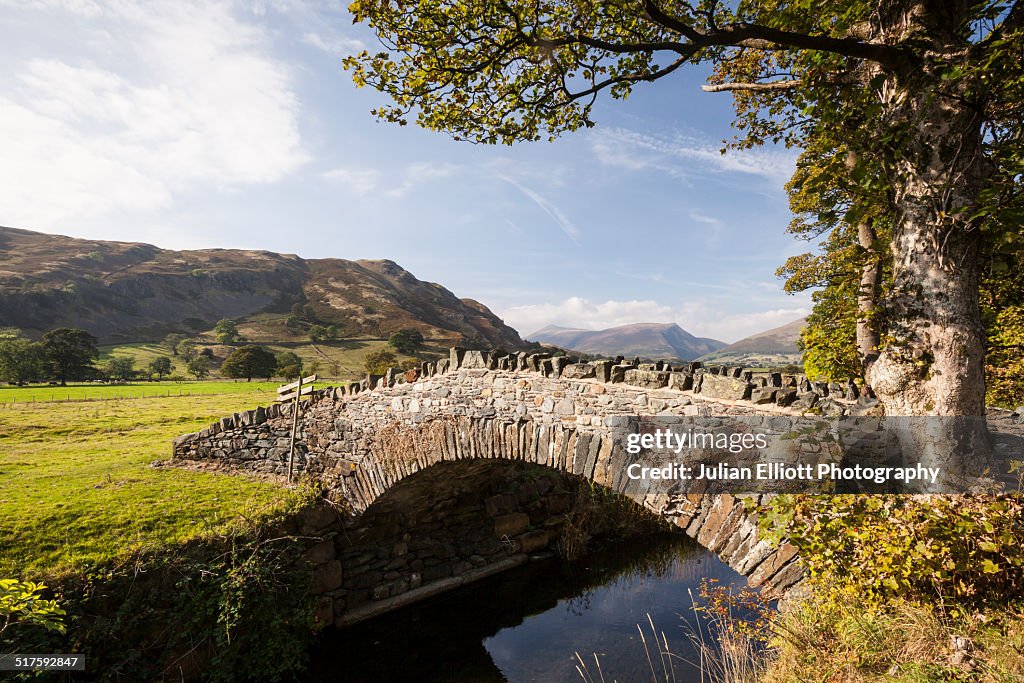 Old stone bridge in St John in the Vale