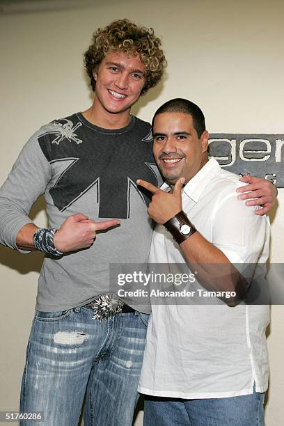 Of the Real World Philadelphia and club promoter Alex "Mando" Villalobos host a party at Oxygen Lounge in Coconut Grove, Florida on November 17, 2004.