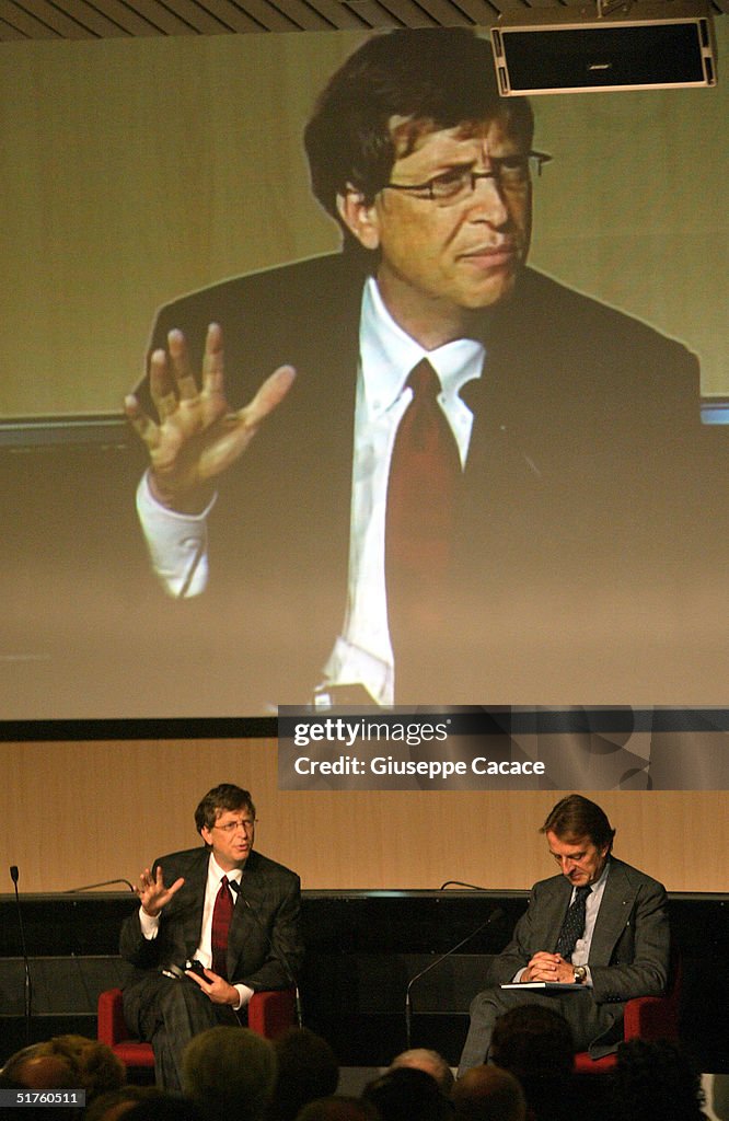 Bill Gates At Assolombarda