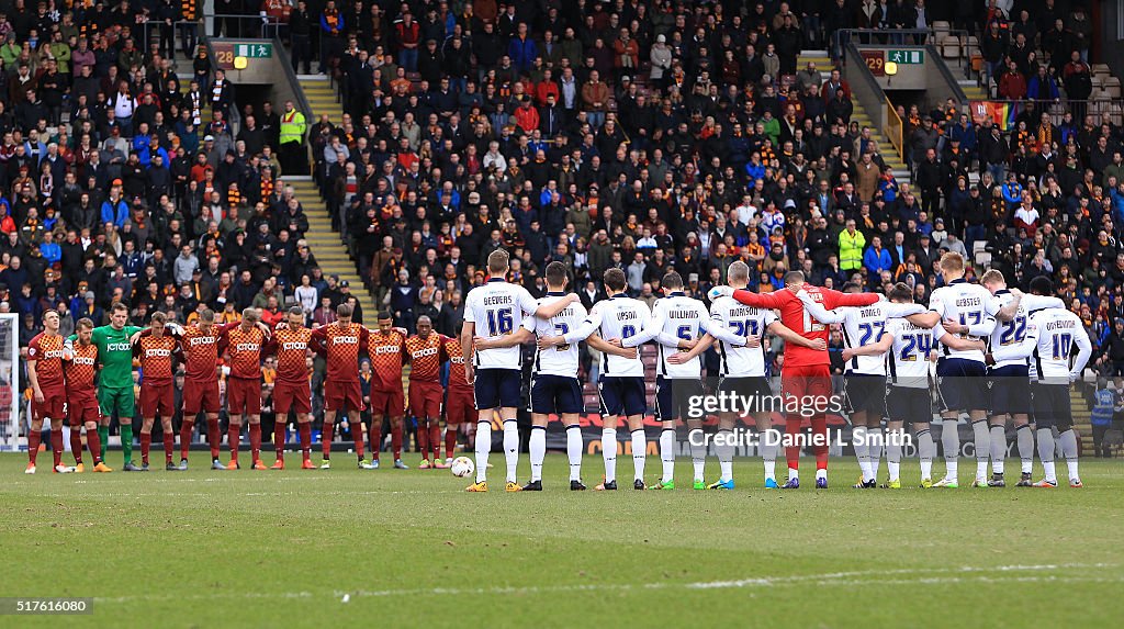 Bradford City v Millwall - Sky Bet League One