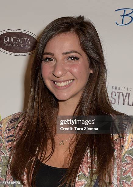 Gabbie Hanna attends the 3rd Annual LA's Walk MS Celebrity Kickoff Event at Bugatta Supper Club on March 25, 2016 in Los Angeles, California.