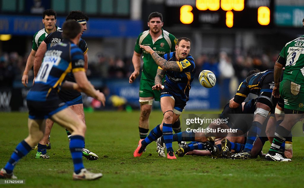 Worcester Warriors v London Irish - Aviva Premiership