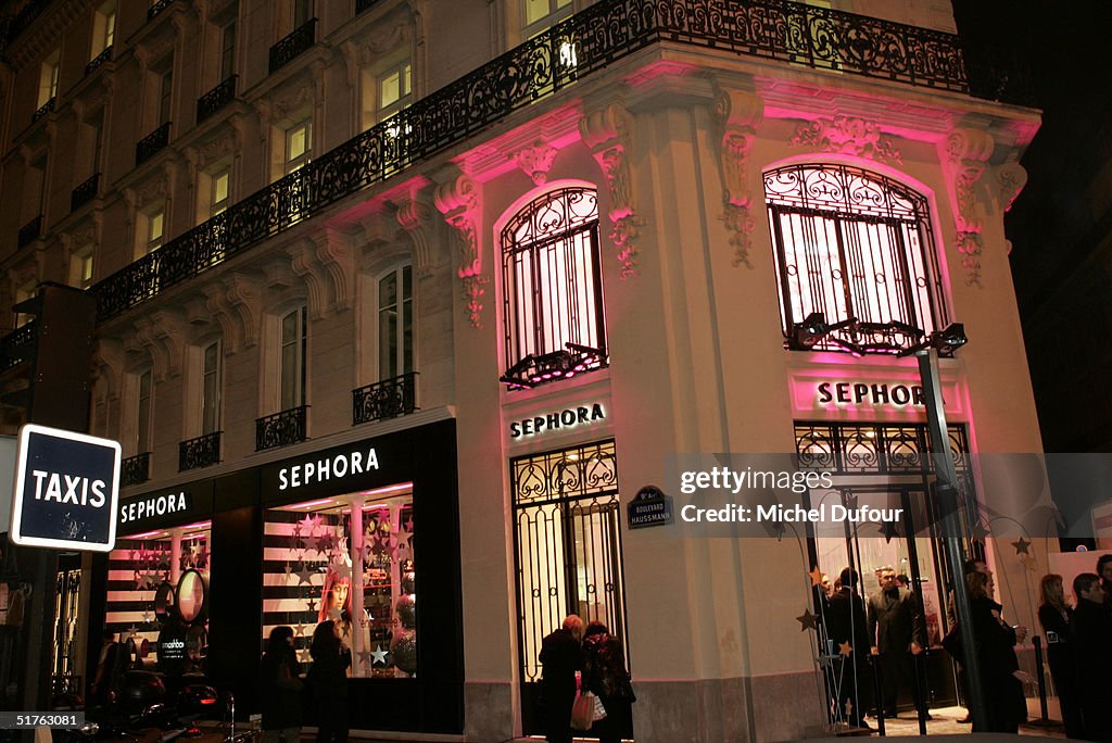 Sephora Grand Opening Party In Paris