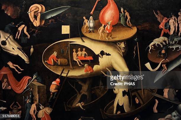 Hieronymus Bosch . The Last Judgement, 1540. German Historical Museum, Berlin, Germany.