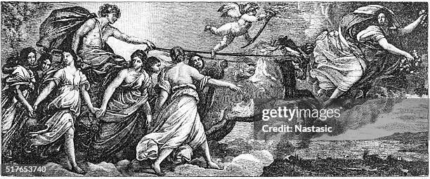 ilustrações de stock, clip art, desenhos animados e ícones de aurora por guido reni - templo de apolo naxos