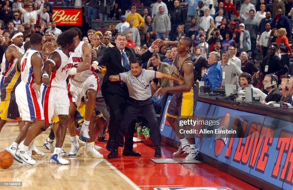 Indiana Pacers v Detroit Pistons