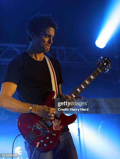 Jesse Wood of Reef performs at Engine Rooms on March 26, 2016 in Southampton, England.