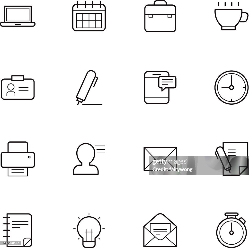 Office icons