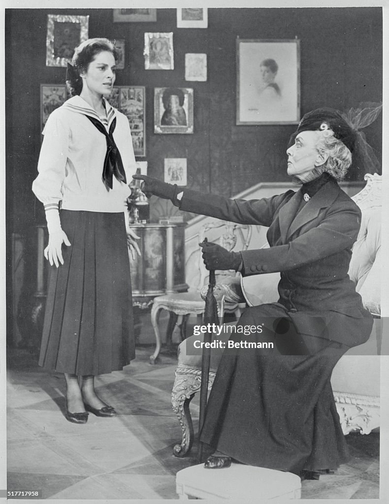 Viveca Lindfors in Scene of Anastasis