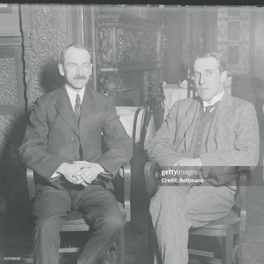 Aviation Pioneers Glenn H. Curtiss and John C. Port