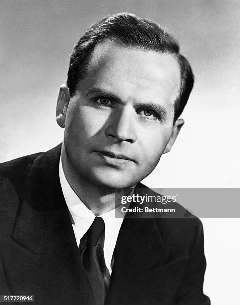 Dr. Peter C. Goldmark, director of CBS Engineering Research and Developement, who, with associates in the CBS laboratories, developed the CBS color...