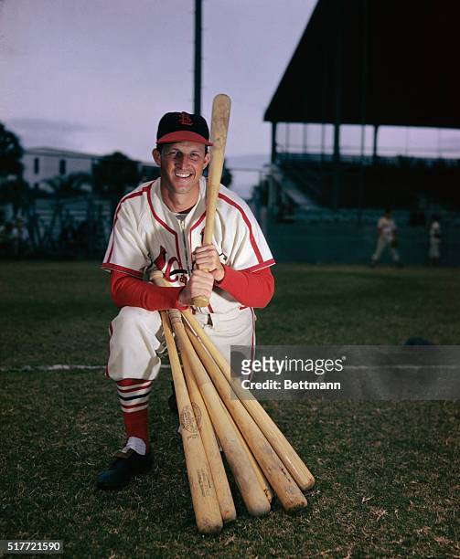 Stan Musial of St. Louis Cardinals.
