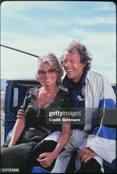 Photograph. ABC Public Relations. 1330 Avenue of the Americas, New York, New York, 10019. Telephone: 212-887-7777. Cathy Lee Crosby knows she's with...