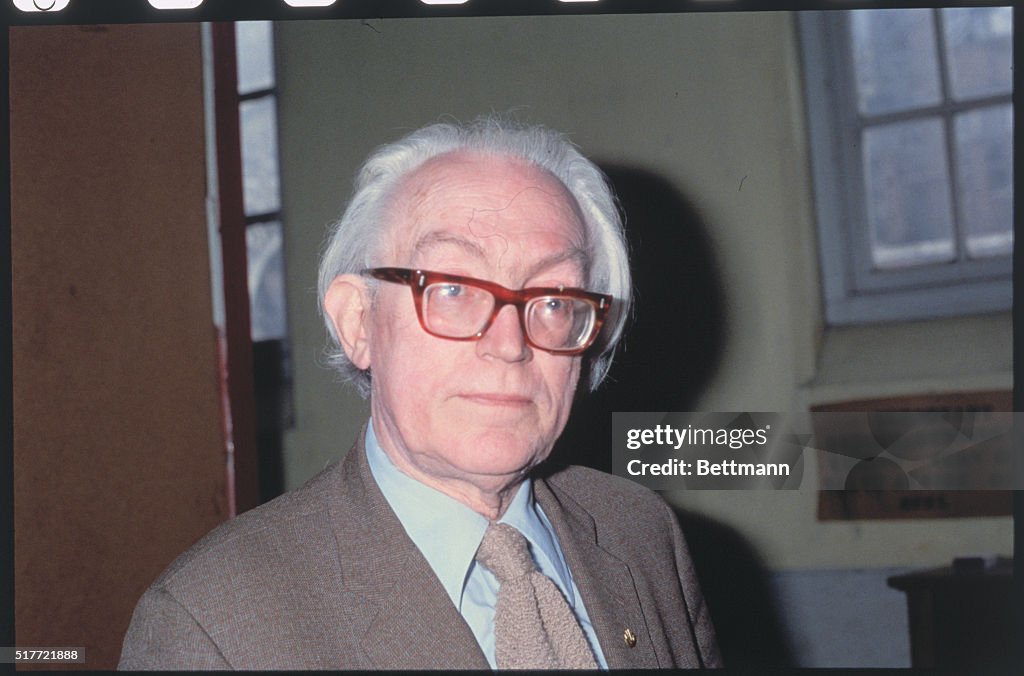 British Politician Michael Foot