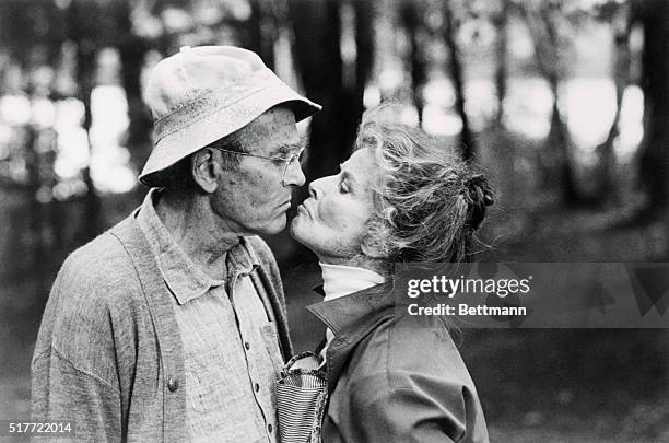 Academy Award winning actor Henry Fonda (shown in his role for the movie On Golden Pond died August 12 of heart disease at Cedars-Sinai Hospital, a...