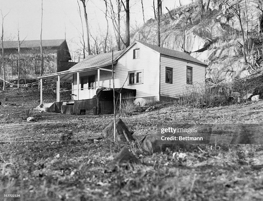 View of Cottage Where Murder Took Place