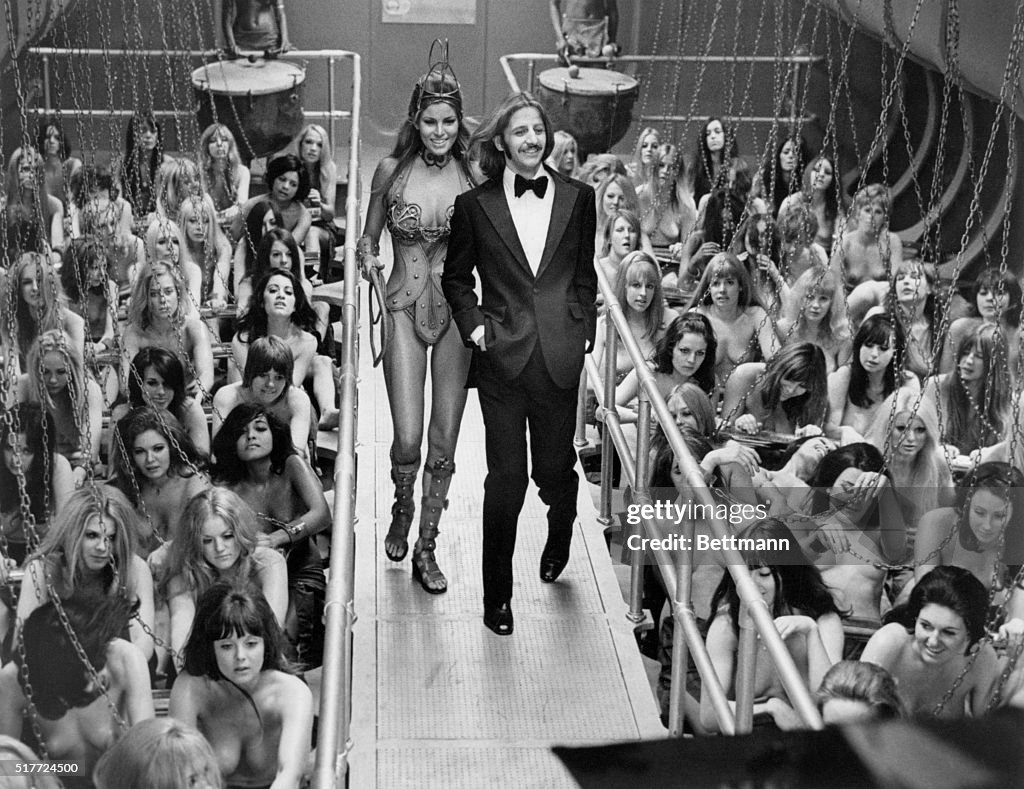 Ringo Starr And Raquel Welch in The Magic Christian