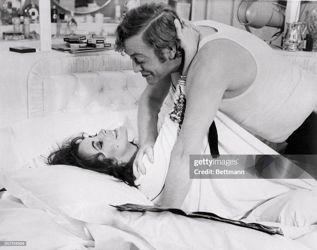 Michael Caine and Elizabeth Taylor in X, Y, and Zee
