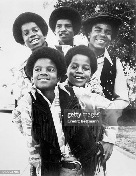 The Jackson Five singing group includes; Michael Jackson, Marlon Jackson , Jermaine Jackson, Jackie Jackson, and Tito Jackson.