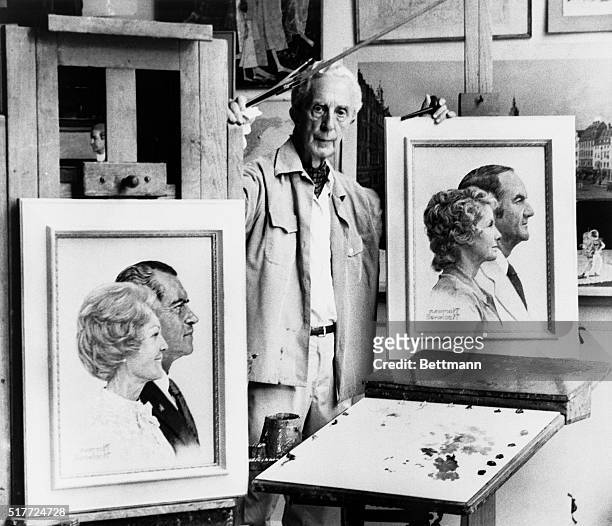 Take your choice of presidential candidates as painted by Norman Rockwell, whose personal preference is beside the point, stands between his...