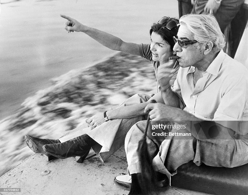 Aristotle and Jacqueline Onassis