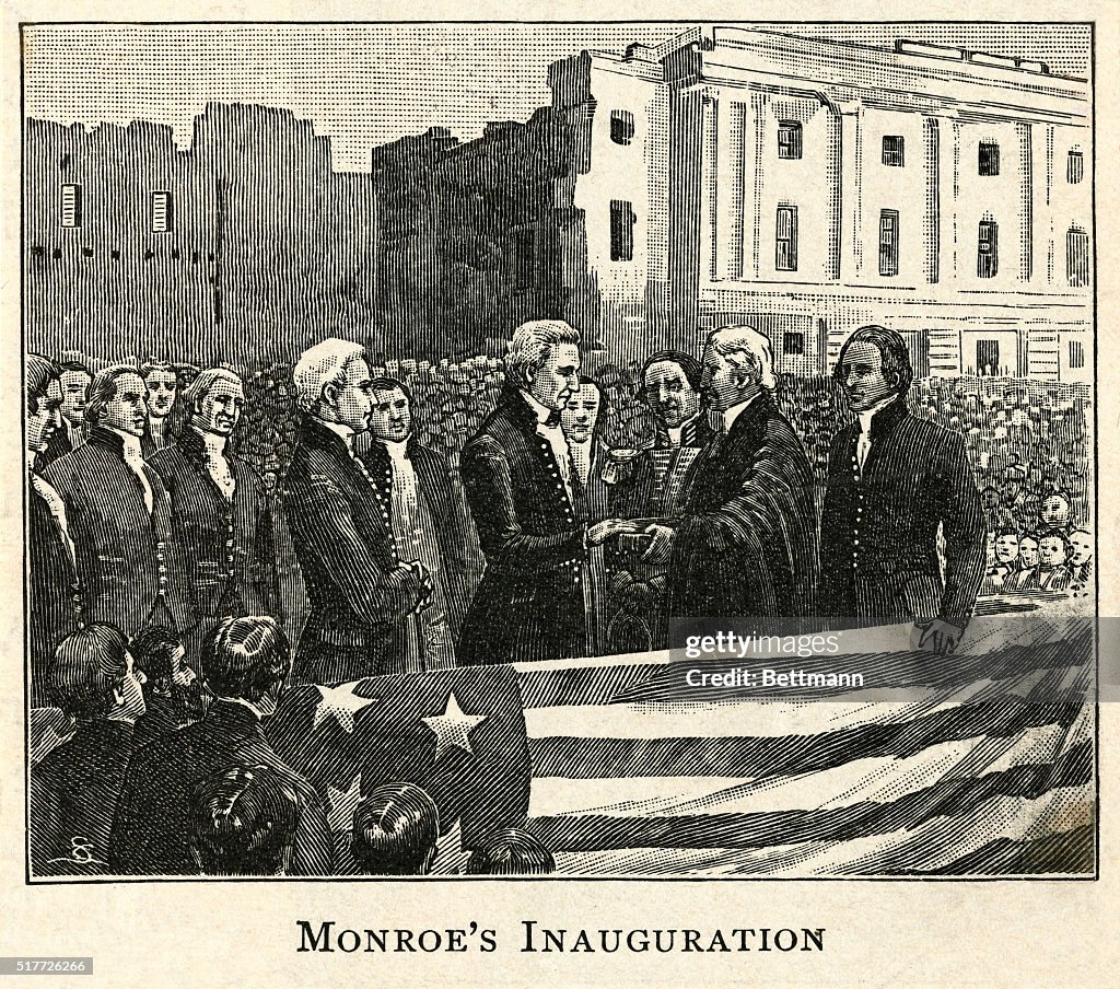 James Monroe'S Presidential Inauguration