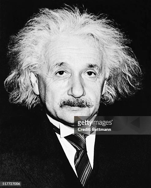 Albert Einstein , American theoretical physicist and winner of the 1921 Nobel Prize for Physics.