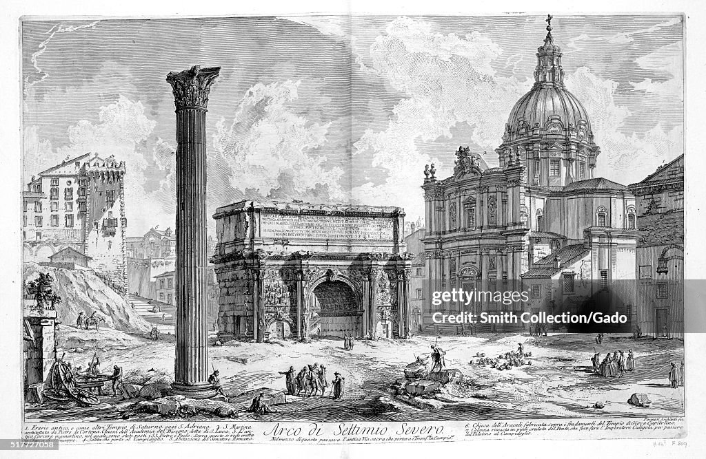 Arch Of Septimius Severus