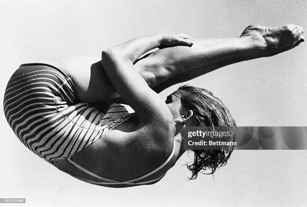 Patricia McCormick Diving in Olympics