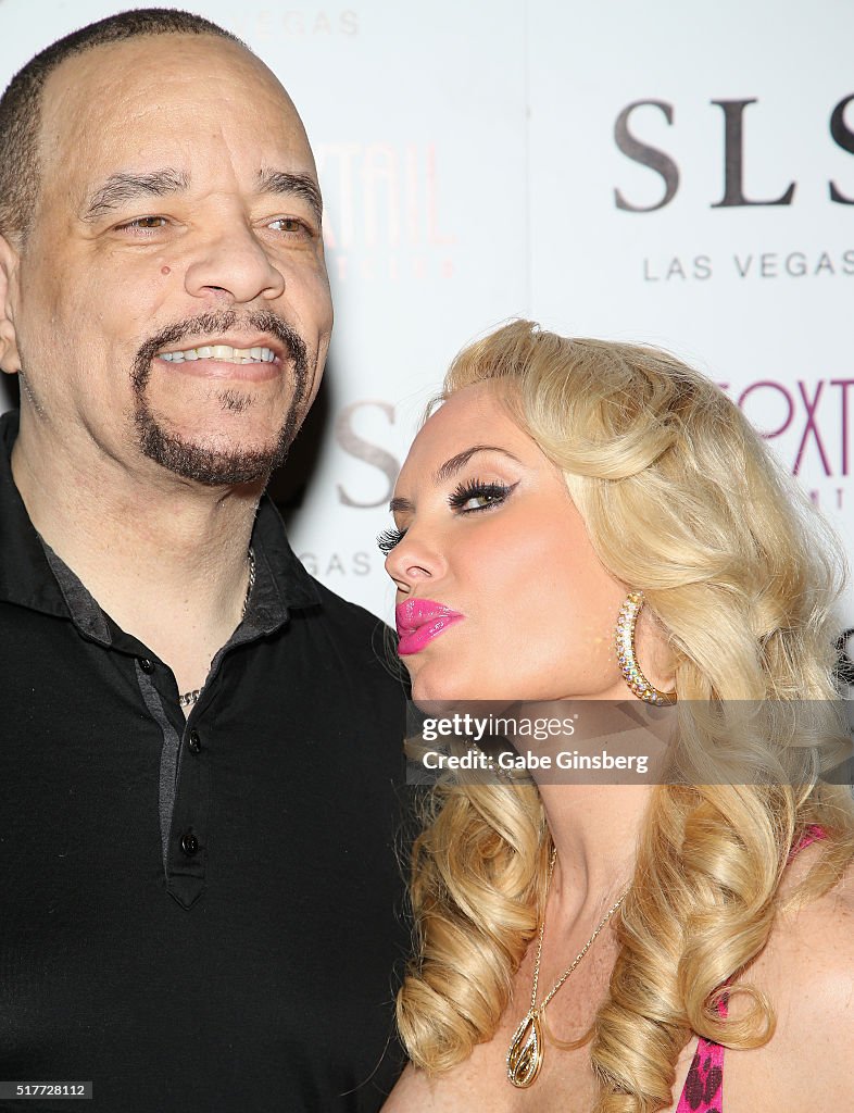 Coco Ice Rapper Actor/rapper Ice-T and his wife, model Nicole