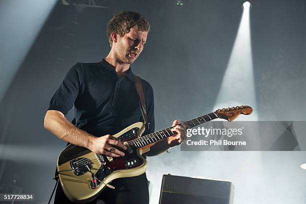 Joff Oddie of Wolf Alice performs at O2 Forum Kentish Town on March 26, 2016 in London, England.