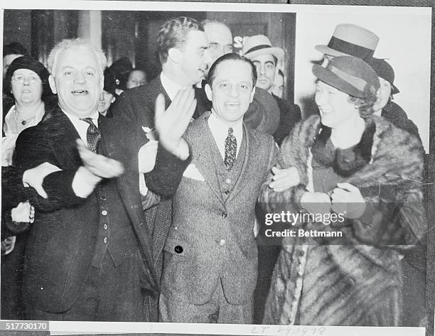Photo shows Attorney Louis Piquette, , as he left Federal Court at Chicago, after he had been acquitted by a Federal jury of charges of harboring...