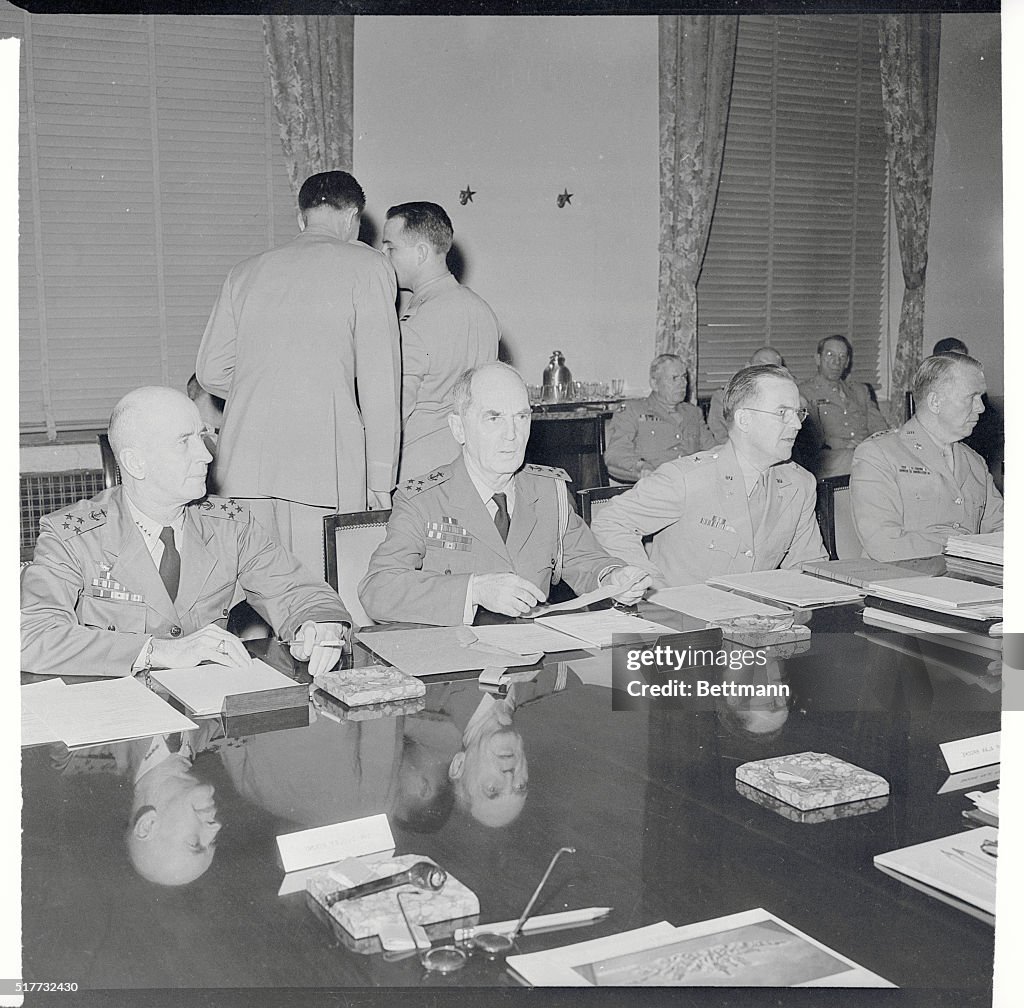 U.S. War Strategists Meet with British