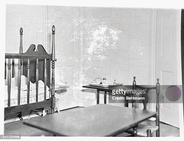 Another view of the nursery in Hopewell, New Jersey, home of Col. And Mrs. Lindbergh, from where the Lindbergh infant was stolen, on the night of...