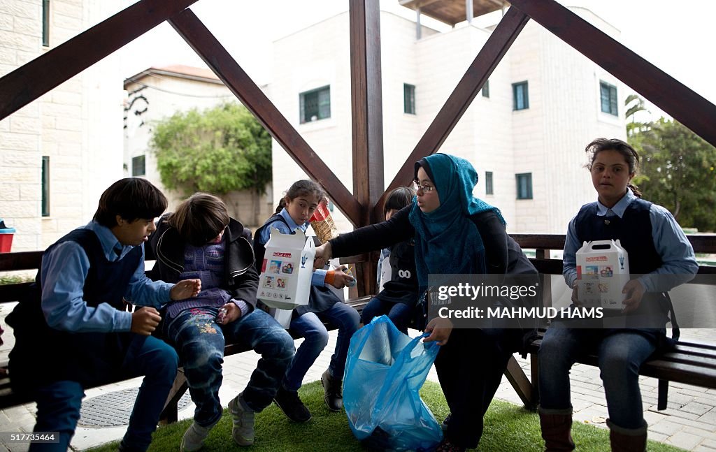 PALESTINIAN-ISRAEL-GAZA-HEALTH-EDUCATION