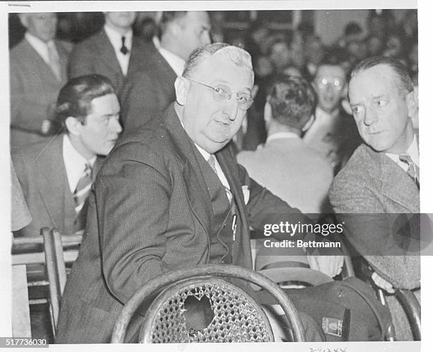 Dr. Charles A. Mitchell, Mercer County Medical Examiner who performed the Autopsy on the body of Charles A. Lindbergh, Jr., is pictured in the...