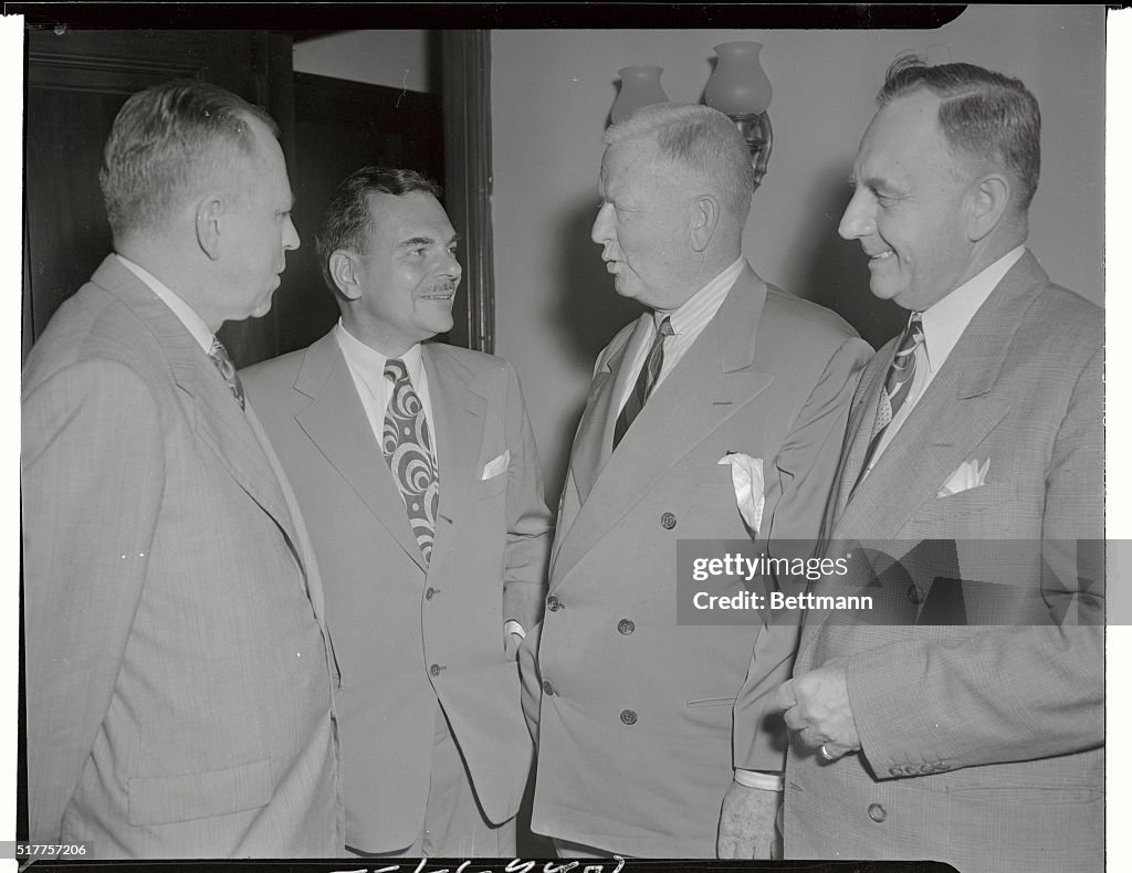 Governor Dewey Meeting with Senators