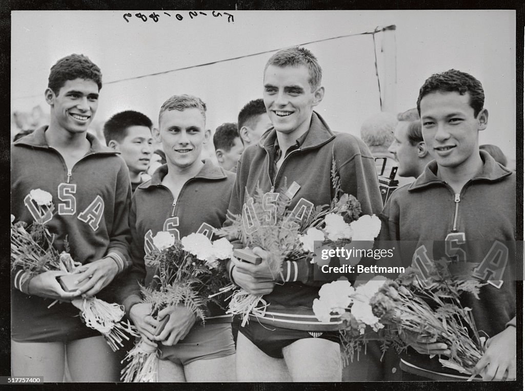 U.S.A. Olympic Men's Swimming Relay Team