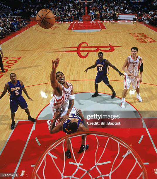Brian Cook Rockets Jim Jackson Los Angeles Lakers Photos and Premium High Res Pictures ...