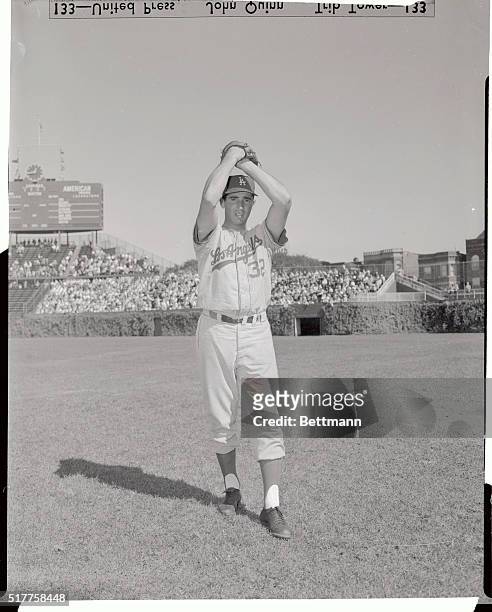 Sandy Koufax, Los Angeles Dodgers pitcher.