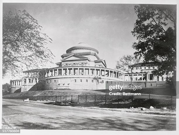 Great Americans Hall of Fame at the uptown branch of New York University.