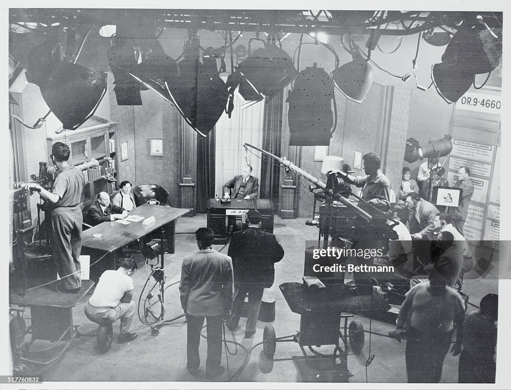 Irving Ives Participating in a Telethon
