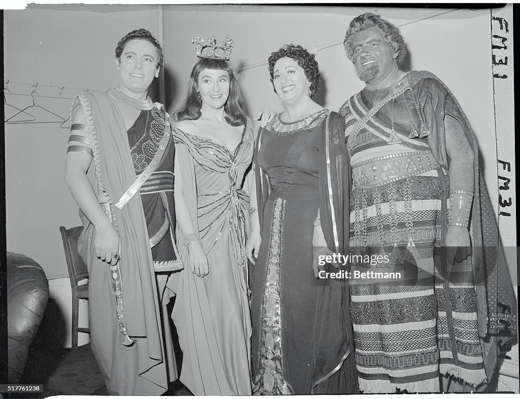 Opera Singers Dressed in Costume