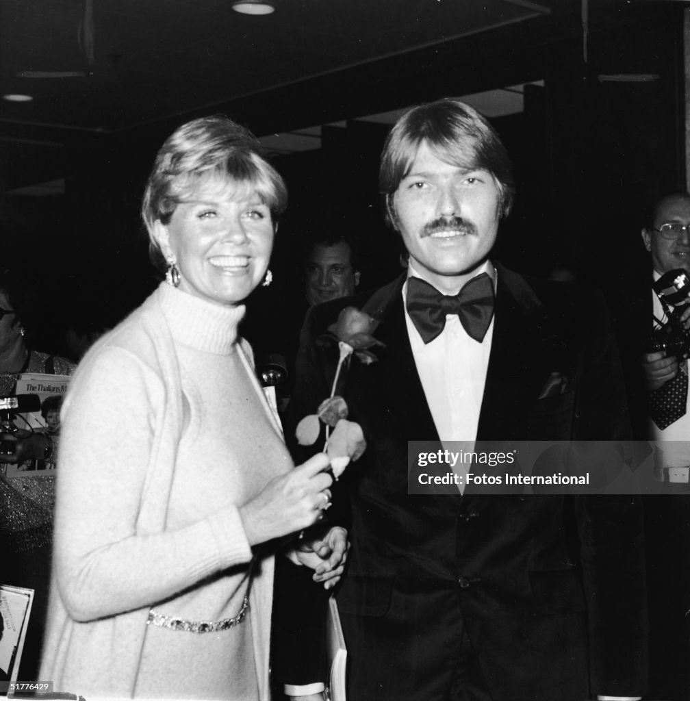 Doris Day And Son Terry Melcher At Thalians Ball