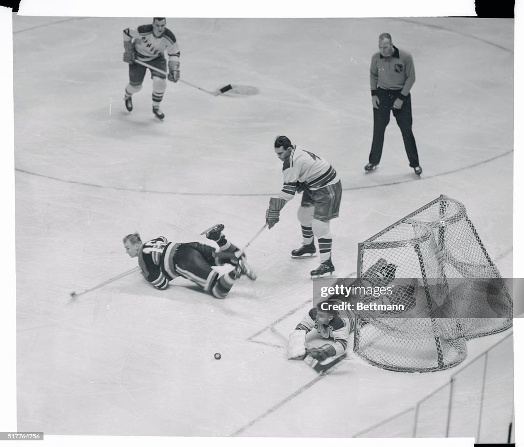 Hockey Players in Action