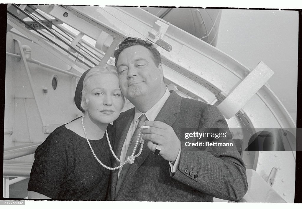 Jackie Gleason with Peggy Lee