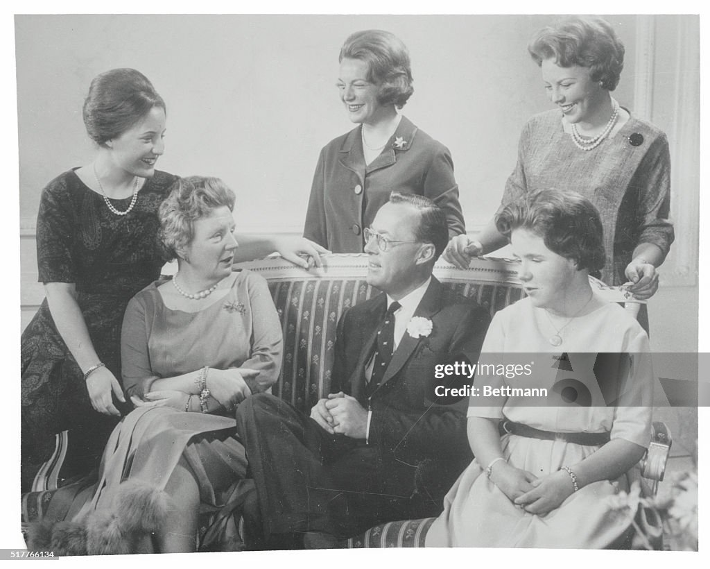 Portrait of Netherlands Royal Family